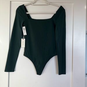 Babaton Forest Green Bodysuit